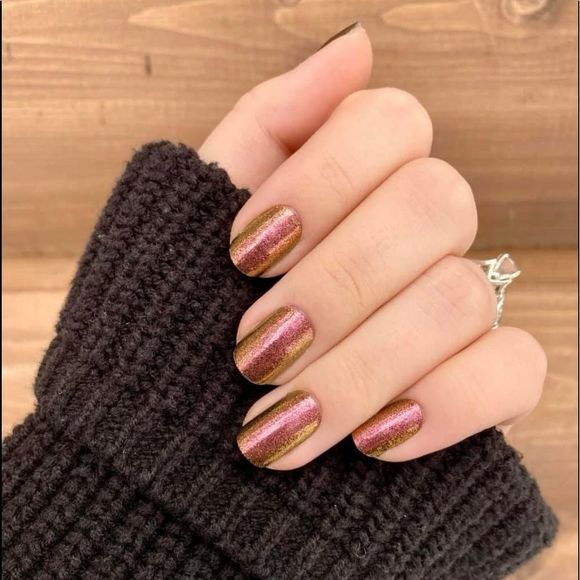 Color Street Other - Color Street | Bronze Age, bronze duochrome, shimmers purple/gold/green
